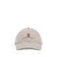 Brunello Cucinelli Gray Polyester Cap (Baseball Hat)