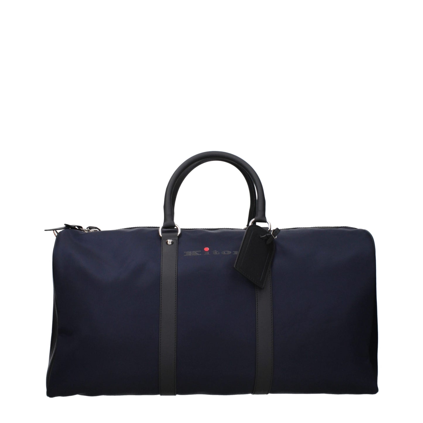 Kiton Blue Nylon Luggage And Travel