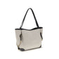 Chloé Gray Cotton Shoulder Bag