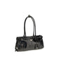 Prada Black Calf Leather Bos Taurus Handbag