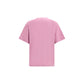 Balenciaga Purple Cotton T-Shirt