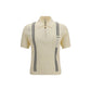 Versace Beige Cotton Polo Shirt