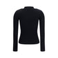 Courrèges Black Viscose Dress Shirt