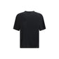 Balenciaga Black Cotton T-Shirt