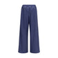 Balenciaga Blue Cotton Athletic Pants
