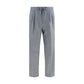 Brunello Cucinelli Gray Wool Oves Aries Casual Pants