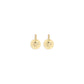Versace Gold Brass Earrings