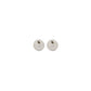 Versace Gray Brass Earrings