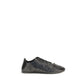 Balenciaga Black Calf Leather Bos Taurus Athletic Sneakers