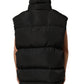 Dolce & Gabbana Black Polyester Sleeveless Padded Men Puffer Jacket