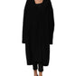 Dolce & Gabbana Black Double Breasted Men Trench Coat Jacket