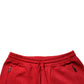 Dolce & Gabbana Red DG Logo Cotton Jogger Men Sweatpants Pants