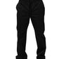 Dolce & Gabbana Black Drawstring Cotton Jogger Men Sweatpants Pants