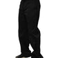 Dolce & Gabbana Black Drawstring Cotton Jogger Men Sweatpants Pants