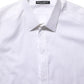 Dolce & Gabbana White Cotton Long Sleeves Men Dress Shirt