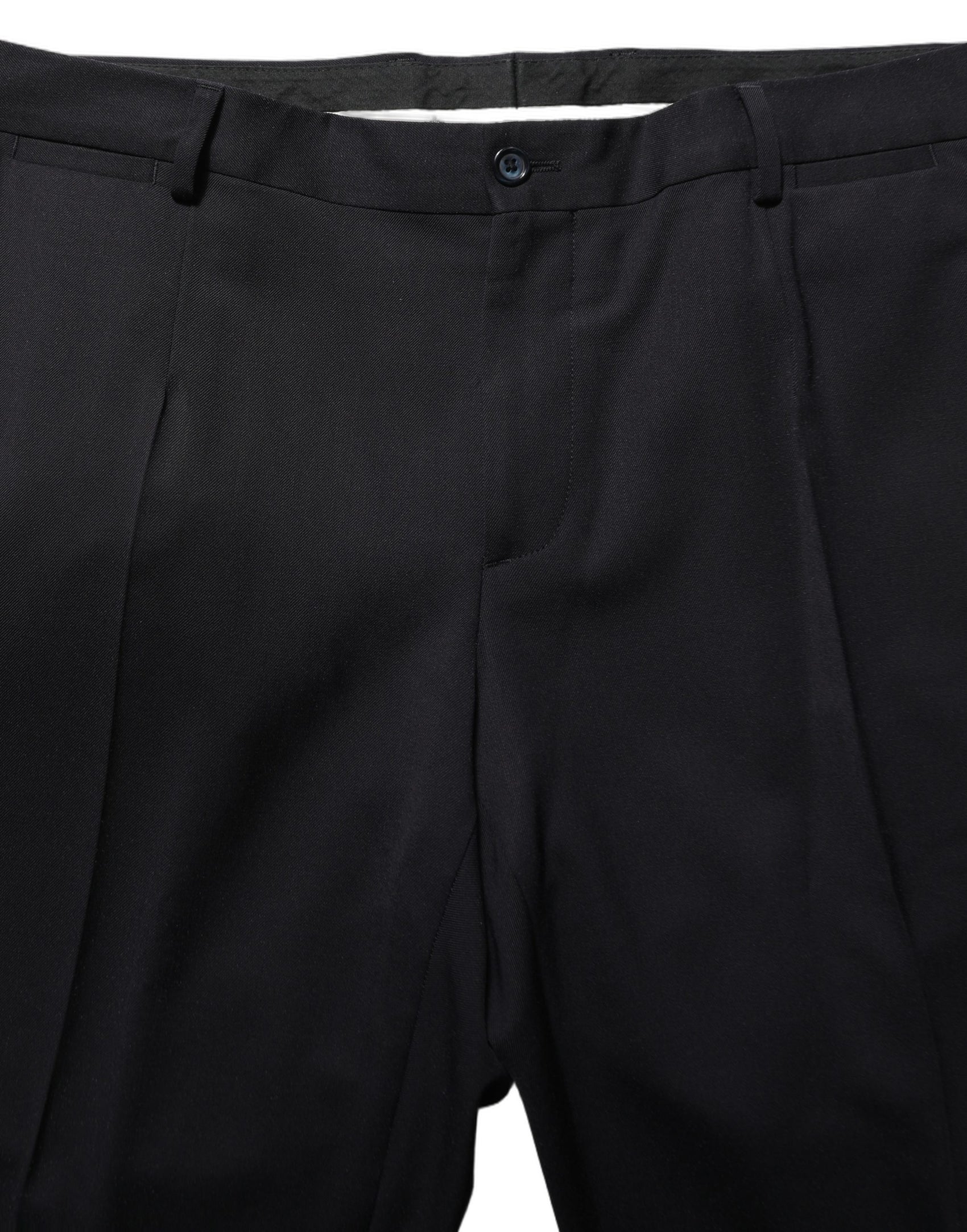 Dolce & Gabbana Black Wool Slim Fit Formal Men 2 Piece Suit