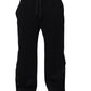 Dolce & Gabbana Black Drawstring Viscose Jogger Men Sweatpants Pants