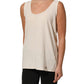 Aniye By Beige Viscose Sleeveless Round Neck Women Tank Top