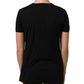 Dolce & Gabbana Black Wool Crew Neck Short Sleeves Men T-shirt