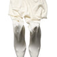 Dolce & Gabbana White High Heels Pumps Jersey Tights Shoes