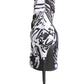Dolce & Gabbana White Graffiti Stretch Ankle Boots Shoes