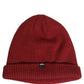 Vans Women Bordeaux Wool Knitted Winter Beanie Capello Hat