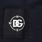 Dolce & Gabbana Dark Blue Logo Cotton Sweatshirt Sweater