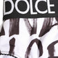 Dolce & Gabbana White Black Graphic Logo High Brief Underwear