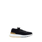 Brunello Cucinelli Black Cotton Athletic Sneakers