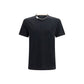 Dolce & Gabbana Black Cotton T-Shirt