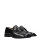 Maison Margiela Black Leather Slip-On Loafers
