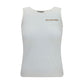 Balenciaga White Cotton Tank Tops