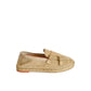 Santoni Beige Leather Women Sandal