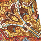 Dolce & Gabbana Multicolor Mosaic Print Crepe Cropped Trouser Pants