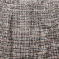 Dolce & Gabbana Brown Tweed High Waist A-line Mini Skirt