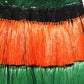 Dolce & Gabbana Multicolor Fringe Sequin High Waist Knee Length Skirt