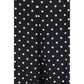 Valentino Black Silk Cropped Pants