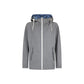 Herno Gray Virgin Wool Shell Jacket