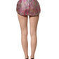 Dolce & Gabbana Pink Floral HighWaist Jacquard Hotpants Shorts