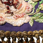 Dolce & Gabbana Purple Floral Embellsihed MidWaist Mini Skirt