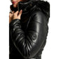 Morgan De Toi Black Polyethylene Full-Length Jacket