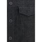 Balmain Black Cotton Full-Length Jacket