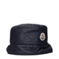 Moncler Blue Cotton Bucket Hat