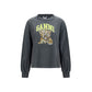 Ganni Gray Cotton Sweatshirt