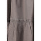 Ganni Brown Cotton Midi Skirt