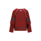 Ganni Bordeaux Polyester Sweatshirt
