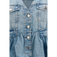Ganni Blue Cotton Denim Jacket