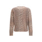 Ganni Beige Wool Oves Aries Sweatshirt