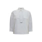Brunello Cucinelli White Cotton Dress Shirt