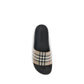 Burberry Black Rubber Slides
